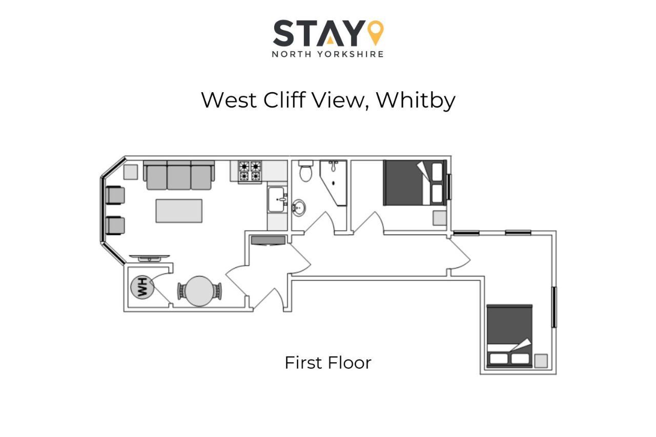 Host & Stay - West Cliff View Whitby Extérieur photo